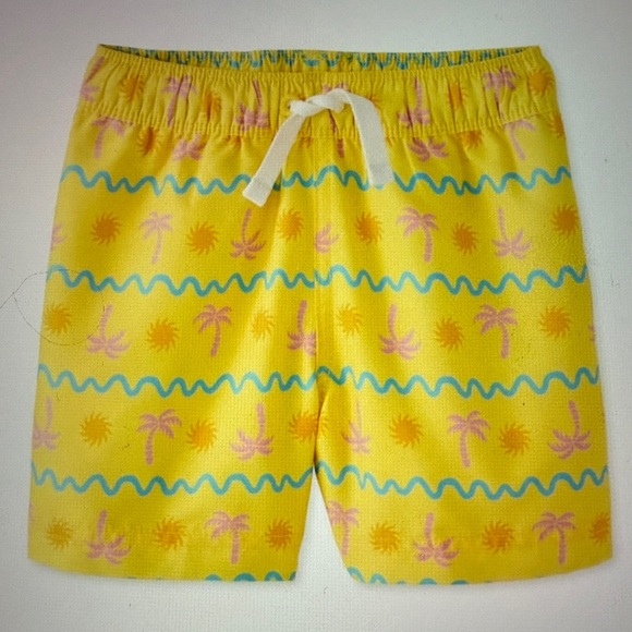 Hanna Andersson Other - Hanna Andersson Palm Tree Swim Trunks, 8